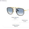 RAYBAN THE MARSHAL II 91673F - ORO - Imagen 7