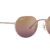 RAYBAN JACK POLARIZADO ORO-ROSA CHROMACE - Imagen 2